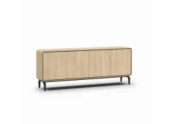 Dressoir 235cm - melamine - brushed sand oak nature