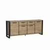 Dressoir Cronos 218cm - decor eik - naturel