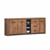 Dressoir Ensor 230cm - decor - acacia & black concrete