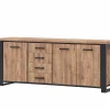 Dressoir Estrella 225cm - decor - industrial oak