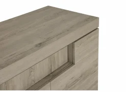 Dressoir Etna 250cm - decor - millenium eik & lichtgrijs