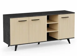 Dressoir Kent 161cm - decor - chêne de fil & sidewalk