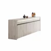 Dressoir Lucca 224cm - decor - millenium eik & lichtgrijs