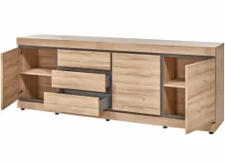 Dressoir Marnix 248cm - decor - bruin