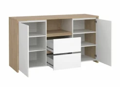 Dressoir Next 149cm - decor - wit & jackson hickory