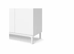 Dressoir Roomers 176cm - spaanplaat - witte eik