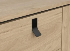 Dressoir Ry 151cm - decor - bruin & zwart