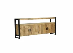 Dressoir Sanguine 200cm - mango massief - natuur