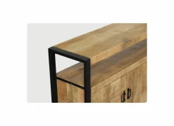 Dressoir Sanguine 200cm - mango massief - natuur