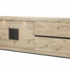 Dressoir Sanmarino 240cm - melamine - canyon oak
