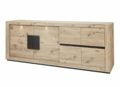 Dressoir Sanmarino 240cm - melamine - canyon oak