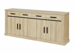 Dressoir Tibo 235cm - decor - naturel