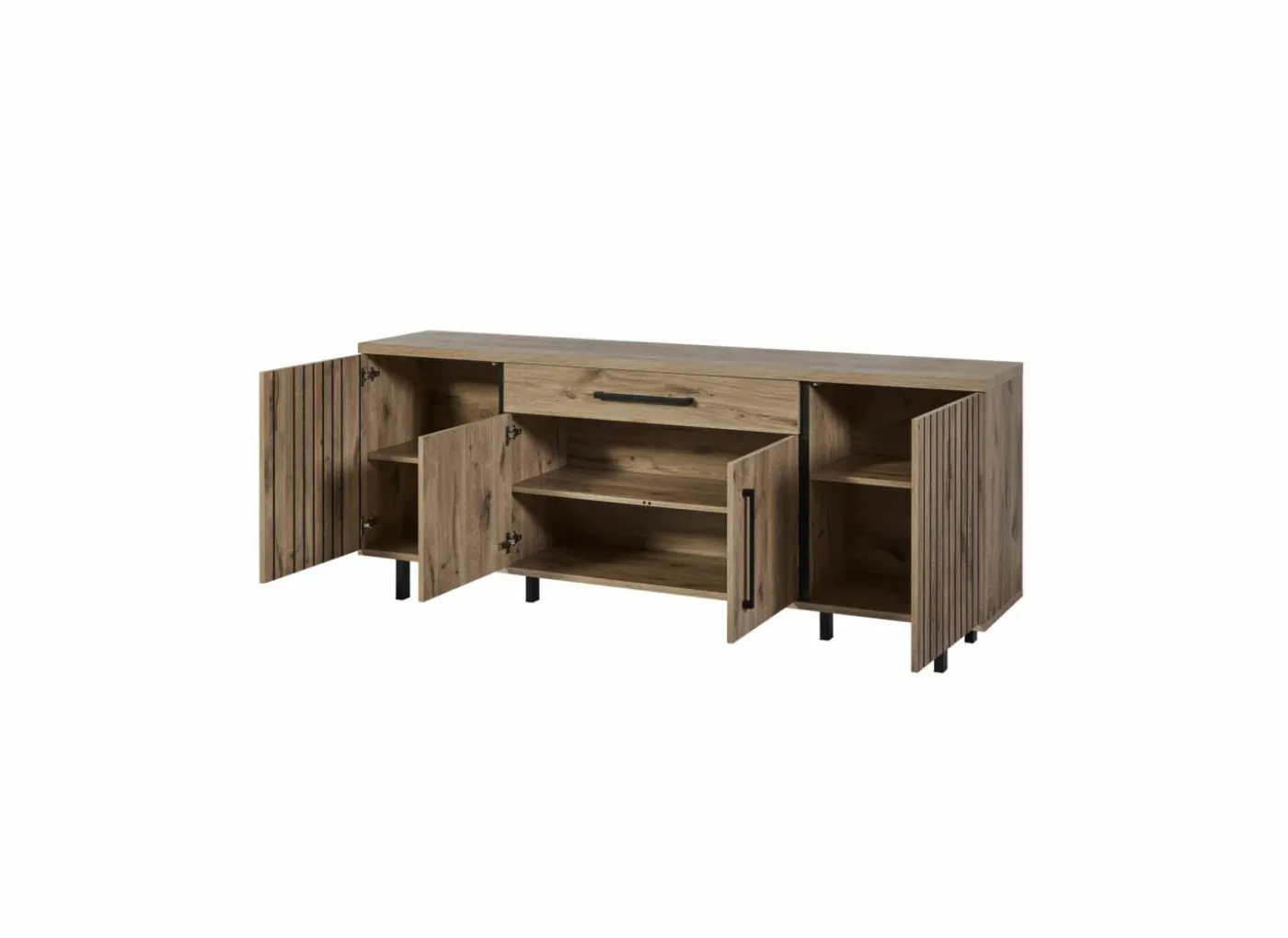 Dressoir Tim 225cm - decor - canyon oak