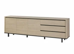 Dressoir Tyler 243cm - melamine - urban oak