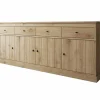 Dressoir Valencia 225cm - melamine - lichte eik