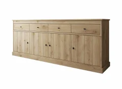Dressoir Valencia 225cm - melamine - lichte eik