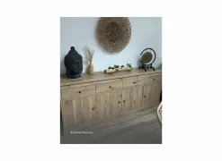 Dressoir Valencia 225cm - melamine - lichte eik