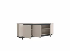 Dressoir Vodol 205cm - decor - zand & zwart