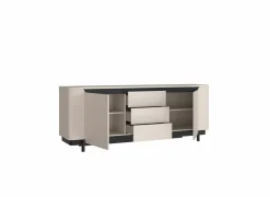 Dressoir Vodol 205cm - decor - zand & zwart