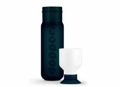 Drinkfles Dopper 45 cl - Kunststof - Zwart
