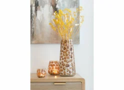 Droogbloemen Pluim  H73cm - kunststof - ecru