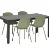 Eetkamer Breeze 160x80cm met 4 stoelen Atacama