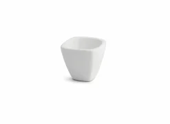 Eierdopje Squito yong 5x5cm - porselein - wit