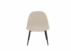 Fauteuil Eloise 73,5x63x82cm - bouclé - beige