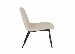 Fauteuil Eloise 73,5x63x82cm - bouclé - beige