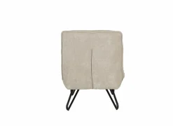Fauteuil Guts 67,5x93x82cm - bouclé - beige