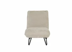 Fauteuil Guts 67,5x93x82cm - bouclé - beige