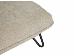 Fauteuil Guts 67,5x93x82cm - bouclé - beige