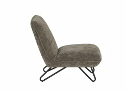 Fauteuil Guts 67,5x93x82cm - bouclé - groen