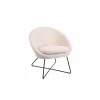 Fauteuil Juice 70x69x73,50cm - bouclé - beige