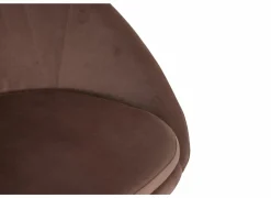 Fauteuil Juice 70x69x73,50cm - fluweel - oudroze