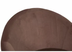 Fauteuil Juice 70x69x73,50cm - fluweel - oudroze