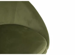 Fauteuil Juice 70x69x73,50cm - fluweel - groen