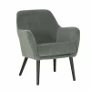 Fauteuil Pacha 70x60x82cm - stof - groen