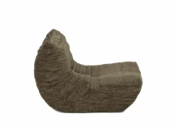 Fauteuil Ragazzi 83x100x74cm - stof - donker kaki groen