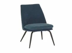 Fauteuil Yoyo 56x73x77cm - stof - petrol