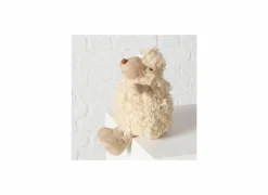 Figuur Schaap Hylda H15cm - polyester - bruin