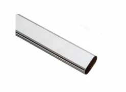 Fire Kledingroede 122cm - ijzer - zilver