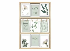 Fotocollage Calvi 40x60cm - hout - naturel