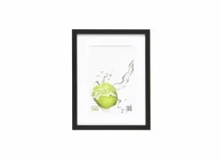 Fotokader Basic 18x13cm - hout & glas - zwart