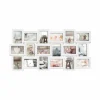 Fotokader Berlin set van 18 foto's 10x15cm - kunststof/plexiglas - wit