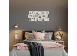 Fotokader Berlin set van 18 foto's 10x15cm - kunststof/plexiglas - wit