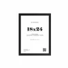 Fotokader Riga 24x18cm - hout massief - zwart