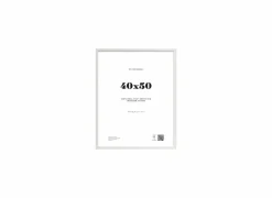 Fotokader Riga 50x40cm - hout massief - wit
