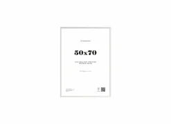 Fotokader Riga 70x50cm - hout massief - wit