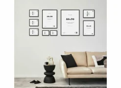 Fotokader Riga 30x21cm - hout massief - zwart